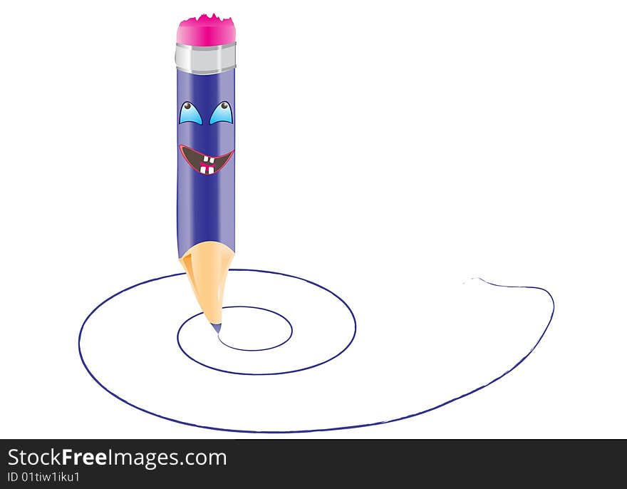 Smile pencil