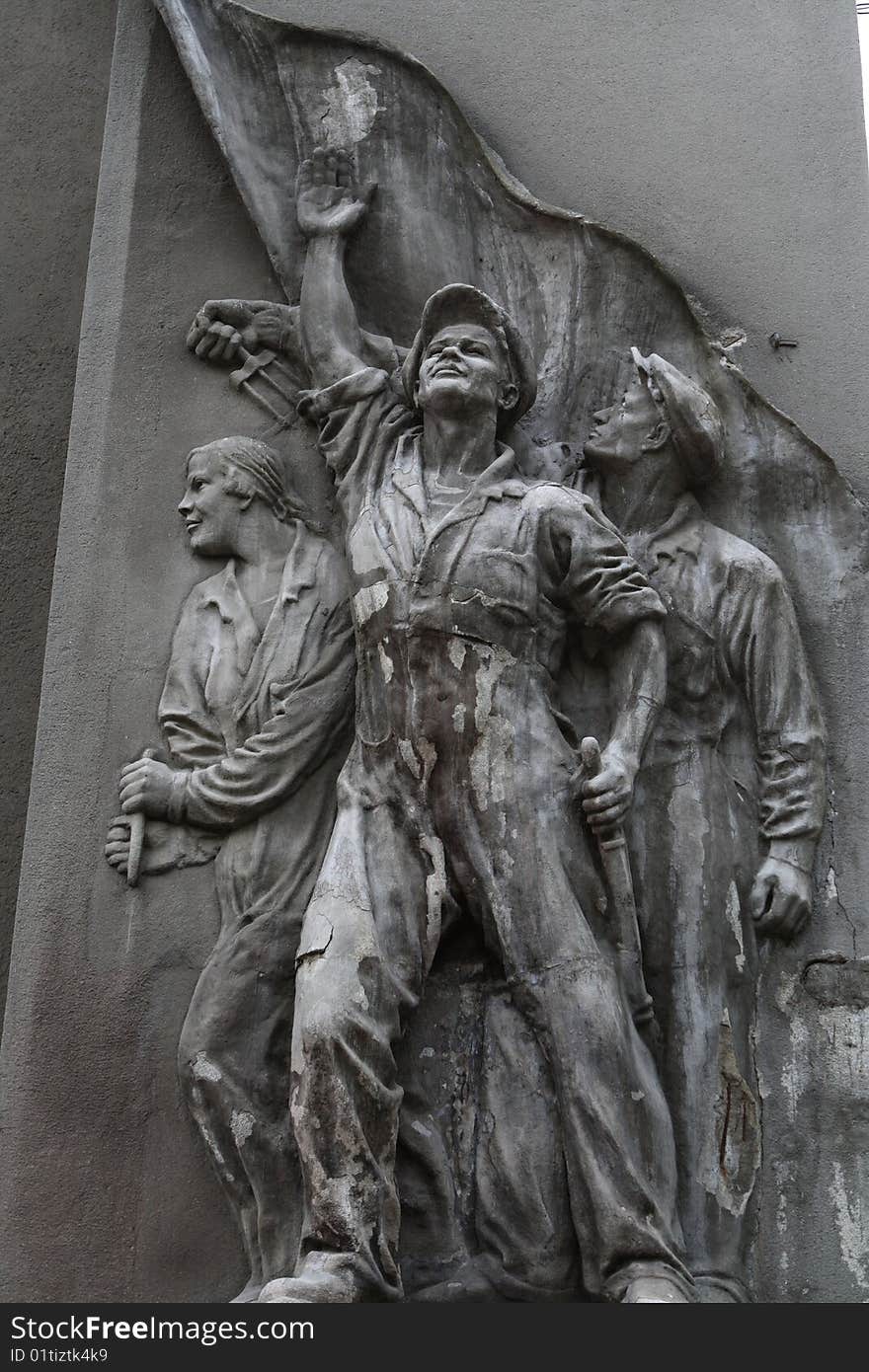 Soviet Bas-relief