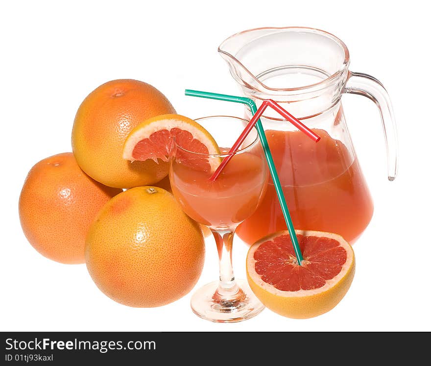 Fresh grapefruit juice