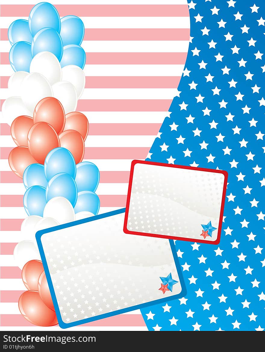 American Independence Day Card