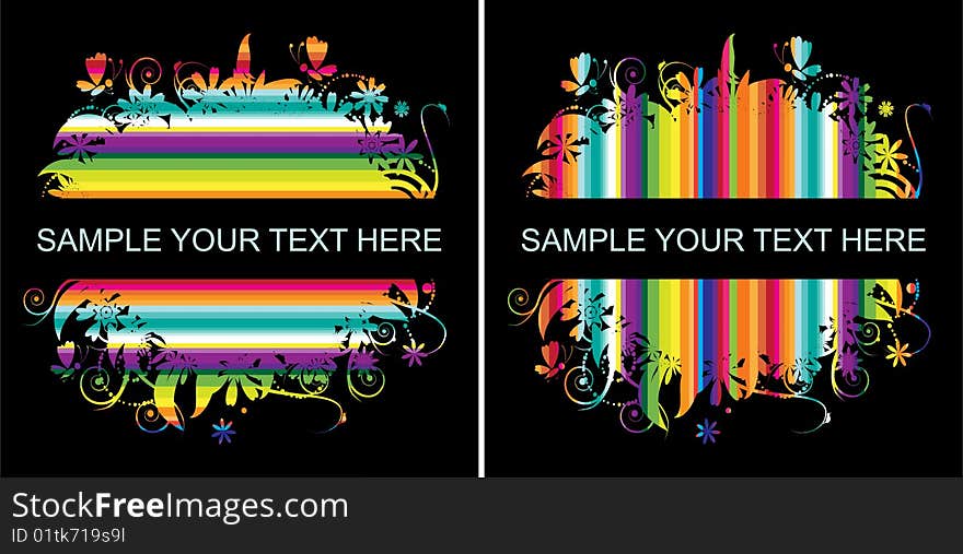 Colorful background with place for your text