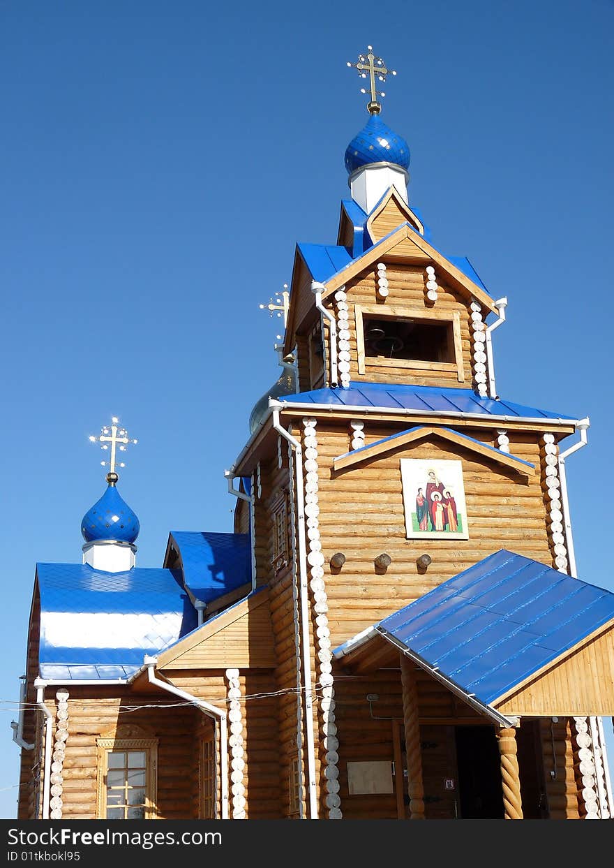 Wooden temple