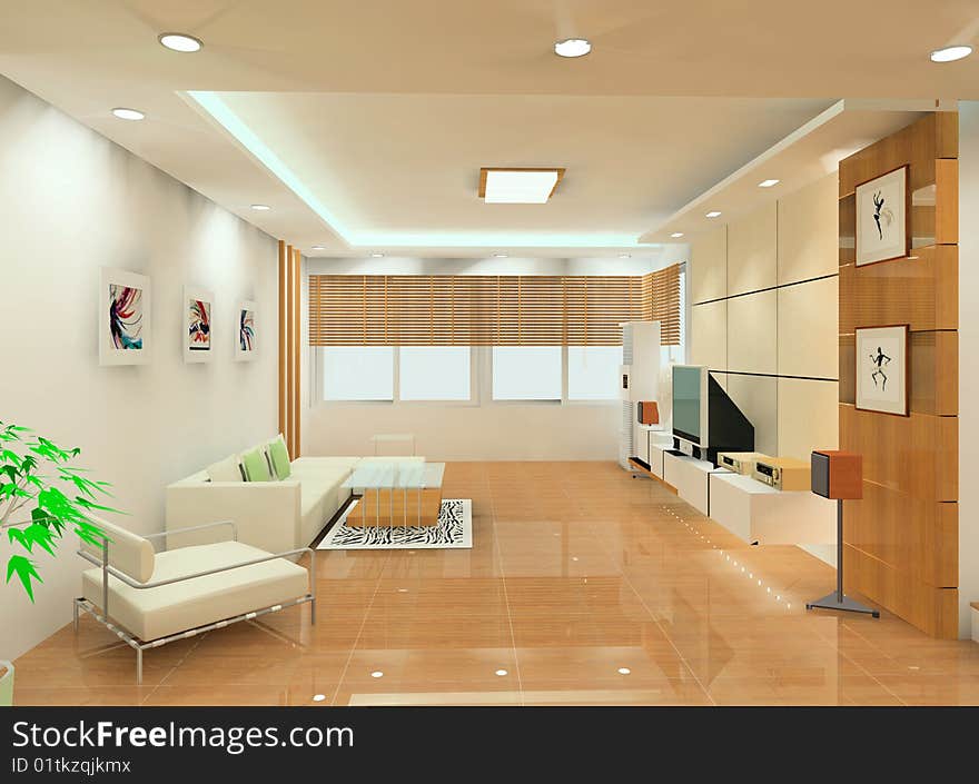 Living room design