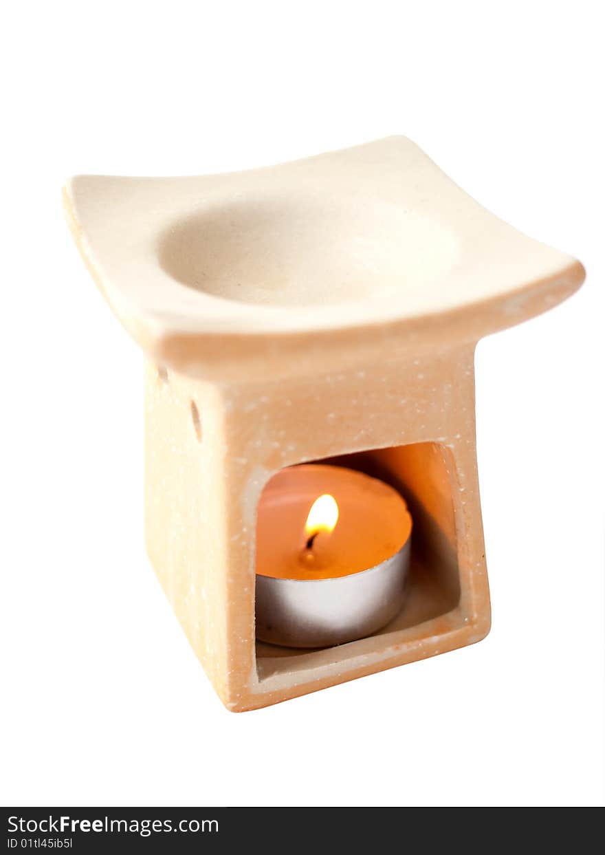 Aromalamp With Candle.