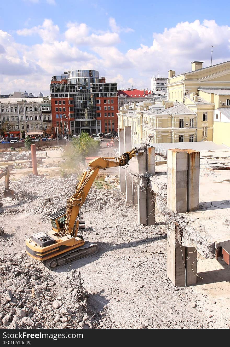 Urban renewal in the city centre