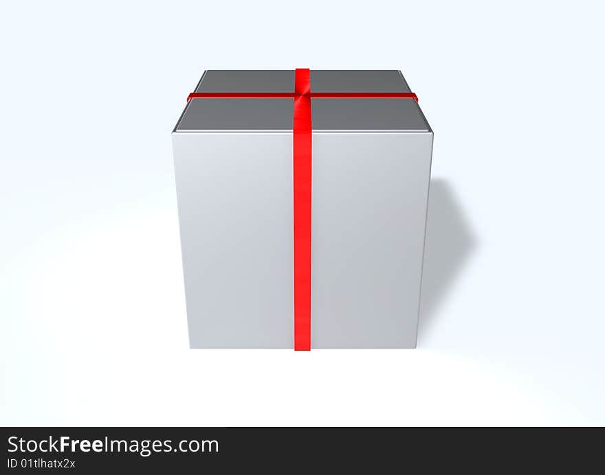 3d image of a box.