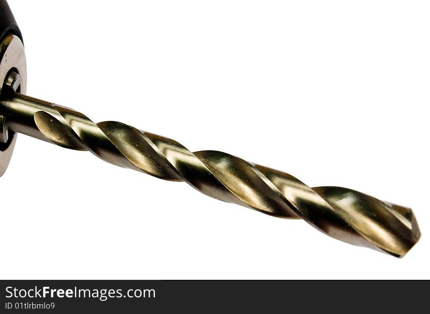 Steel drill bit