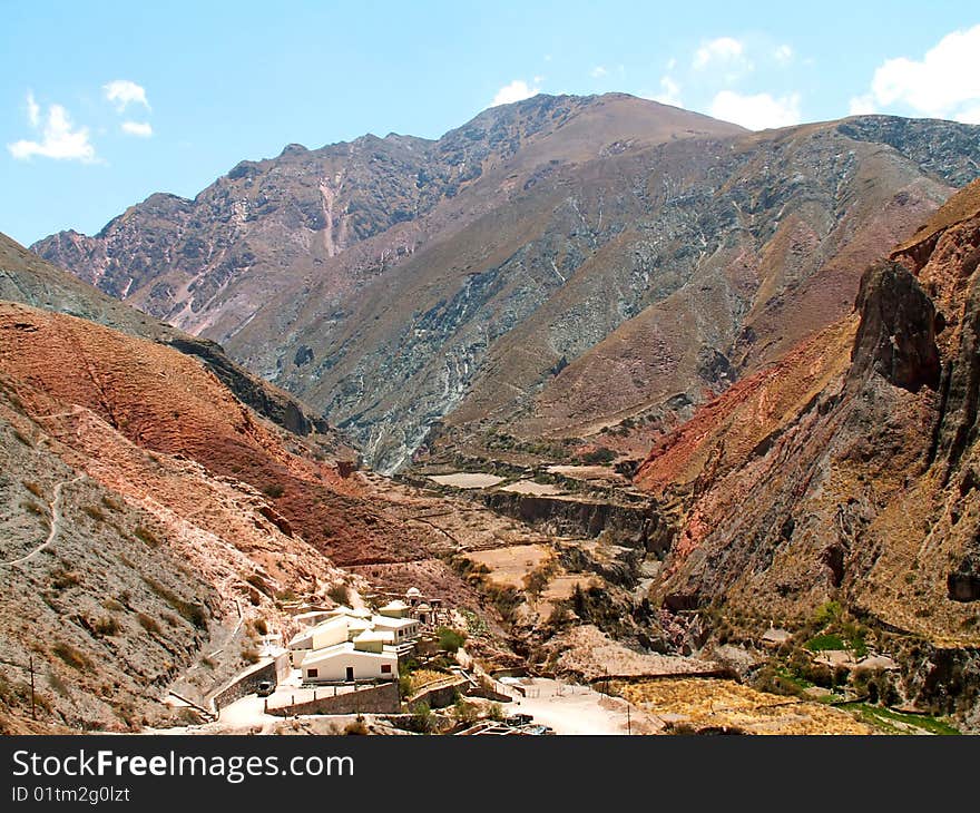 Mountain village