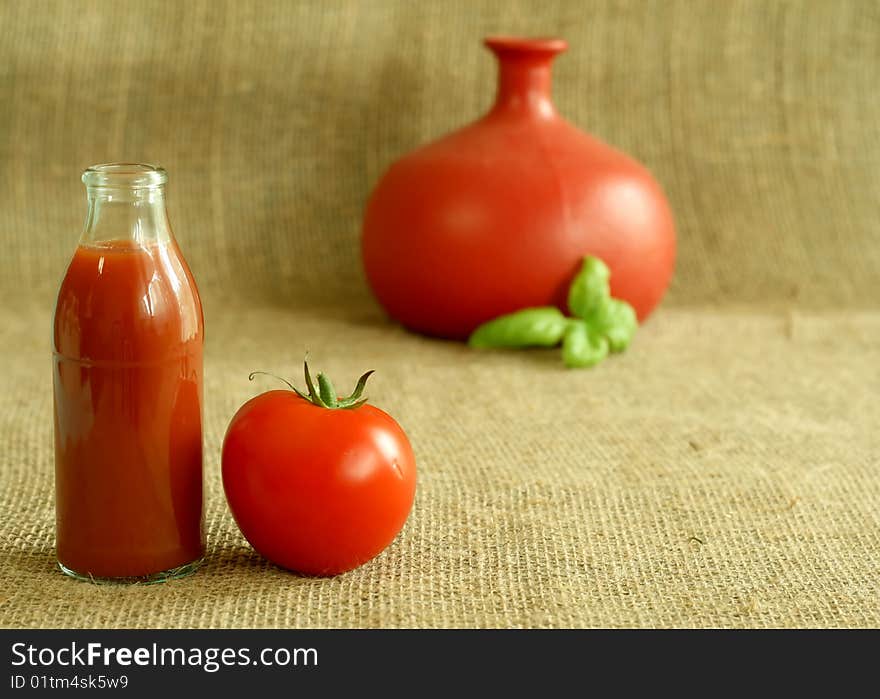 Tomato and juice