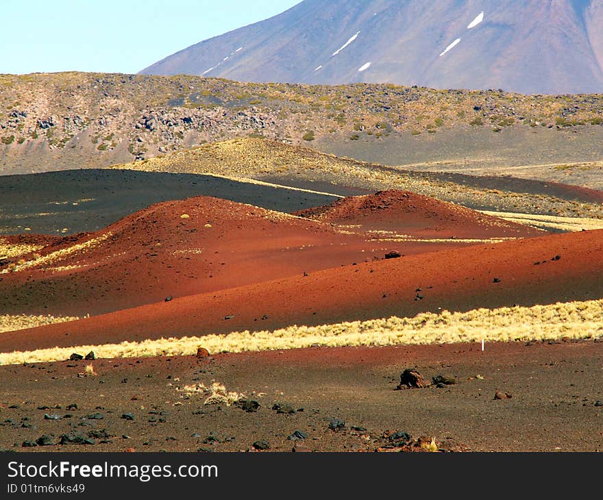 Volcanic sand