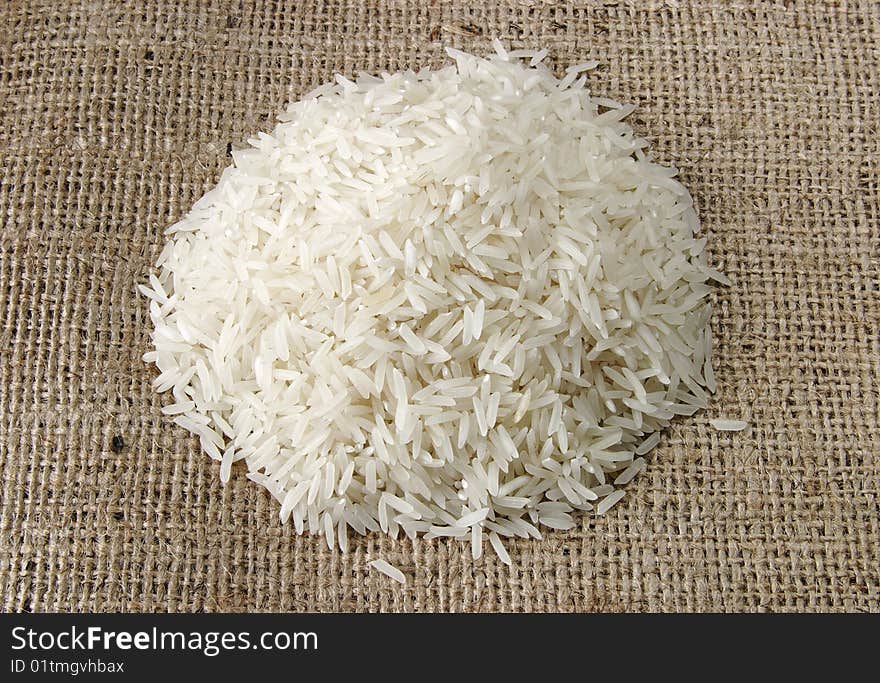 Heap of rice