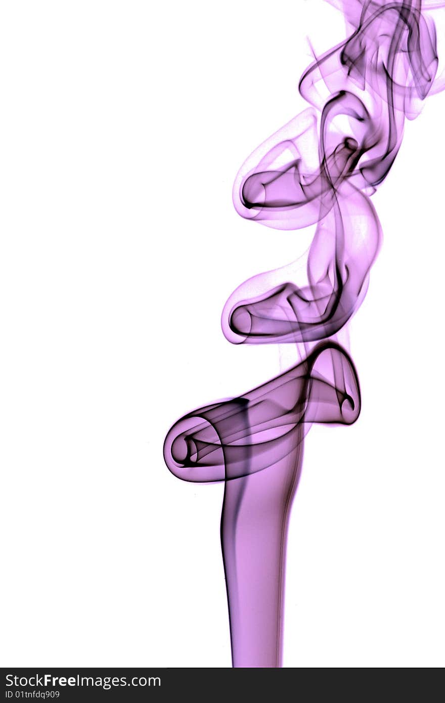 Photo of smoke made in studio. Photo of smoke made in studio