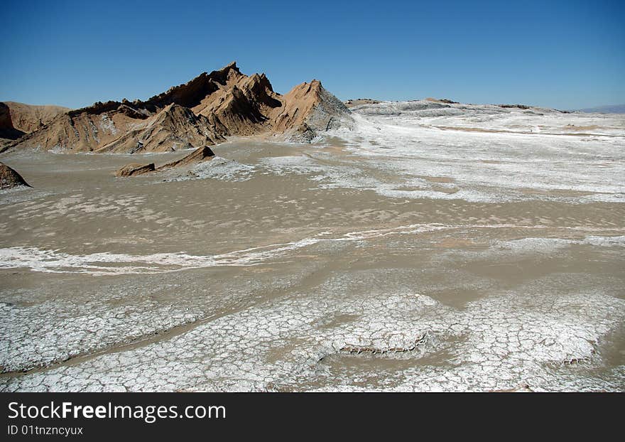 View of the Atacama Desert, Chile. View of the Atacama Desert, Chile.