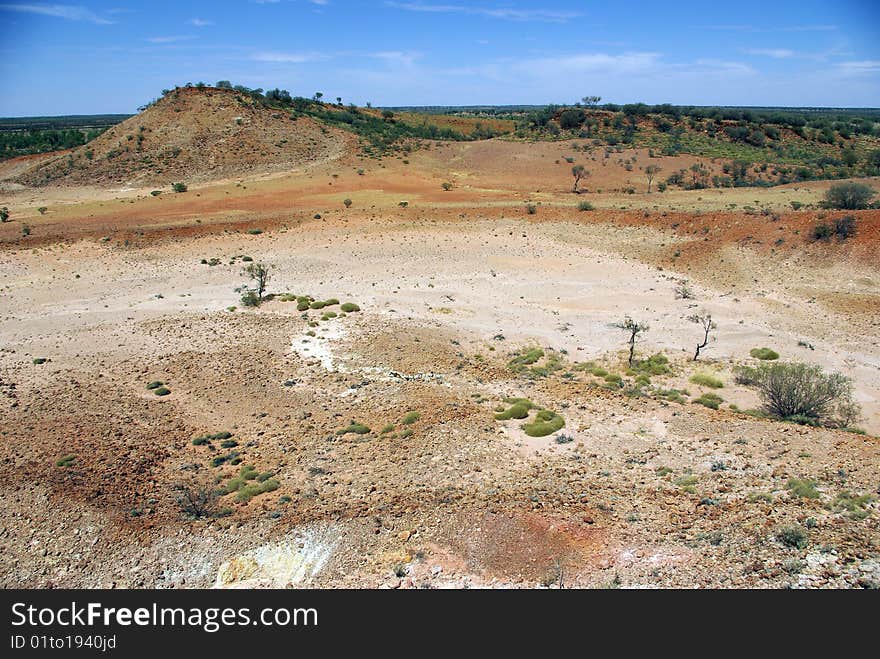 Part of the Red Centre (Australian desert) - Northern Territory, Australia. Part of the Red Centre (Australian desert) - Northern Territory, Australia.