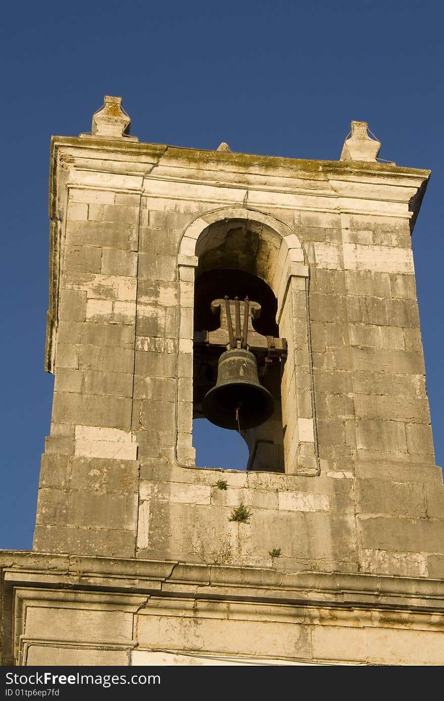 The bell fry in a local and new catholic church. The bell fry in a local and new catholic church