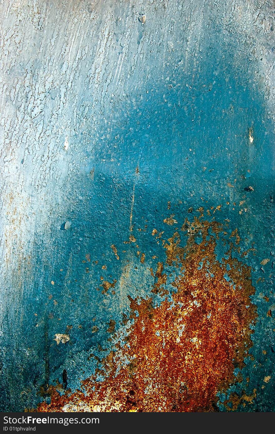 Old rusty grunge textured iron. Old rusty grunge textured iron