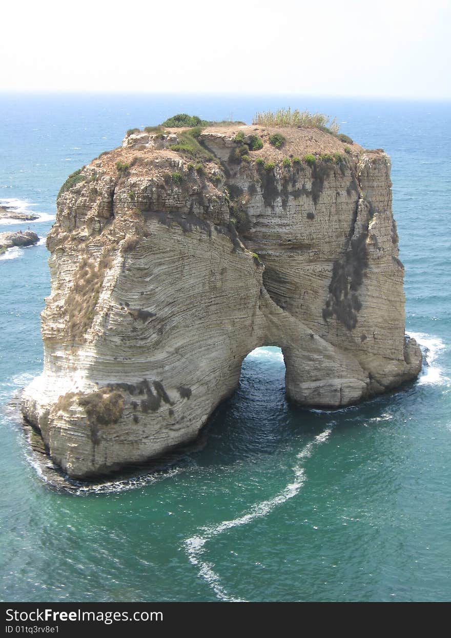 Interesting rocks in the Mediteranean sea