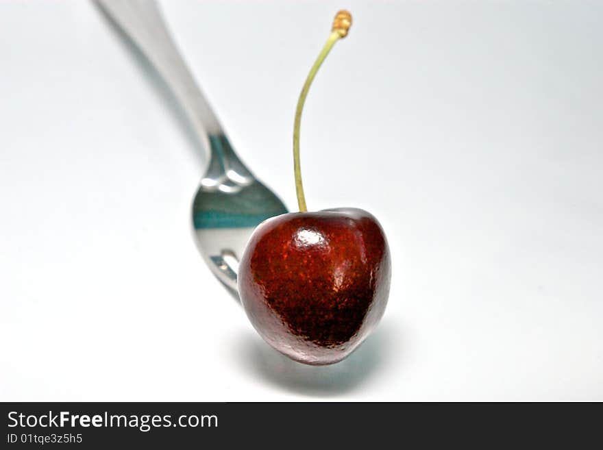 Steel and fruit, Summer still life. Steel and fruit, Summer still life