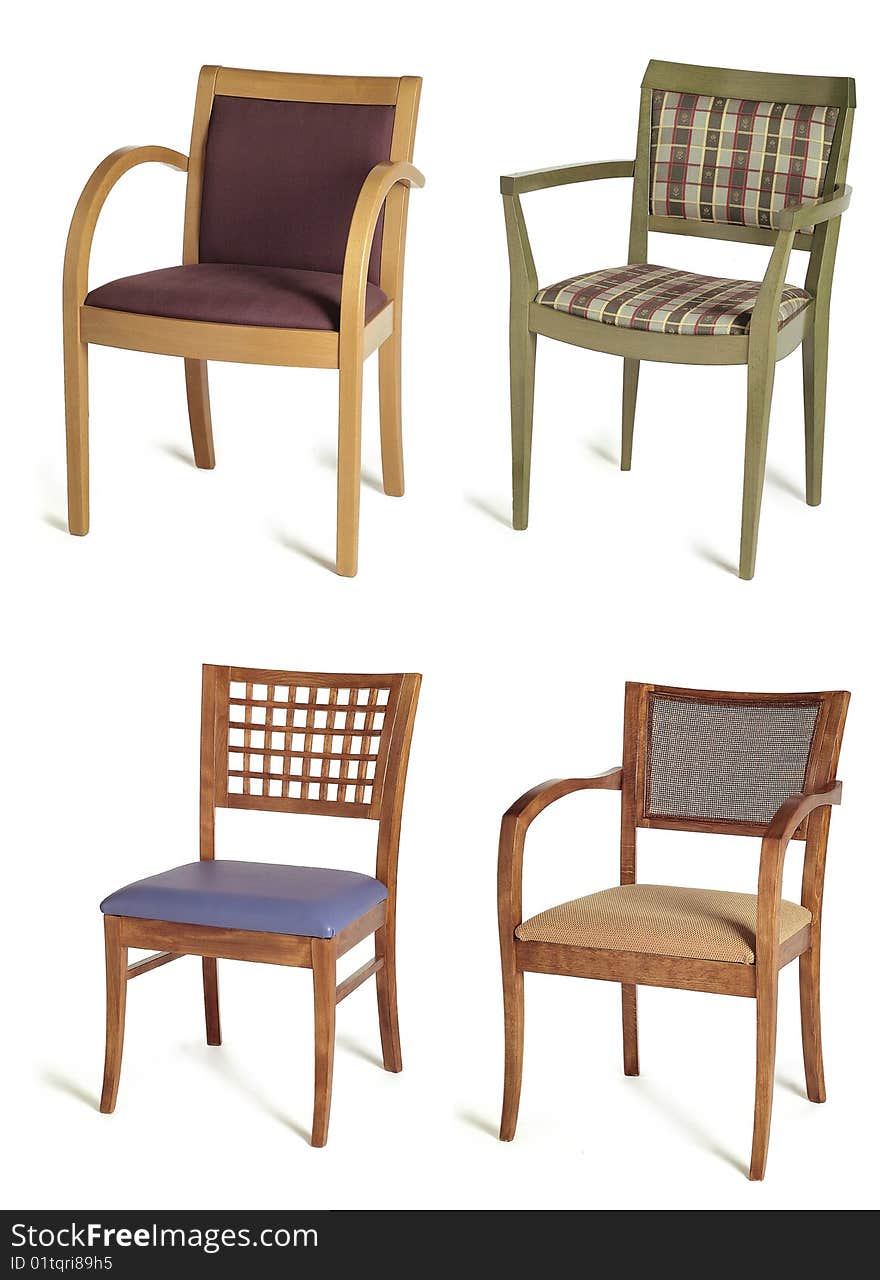 Wood chairs