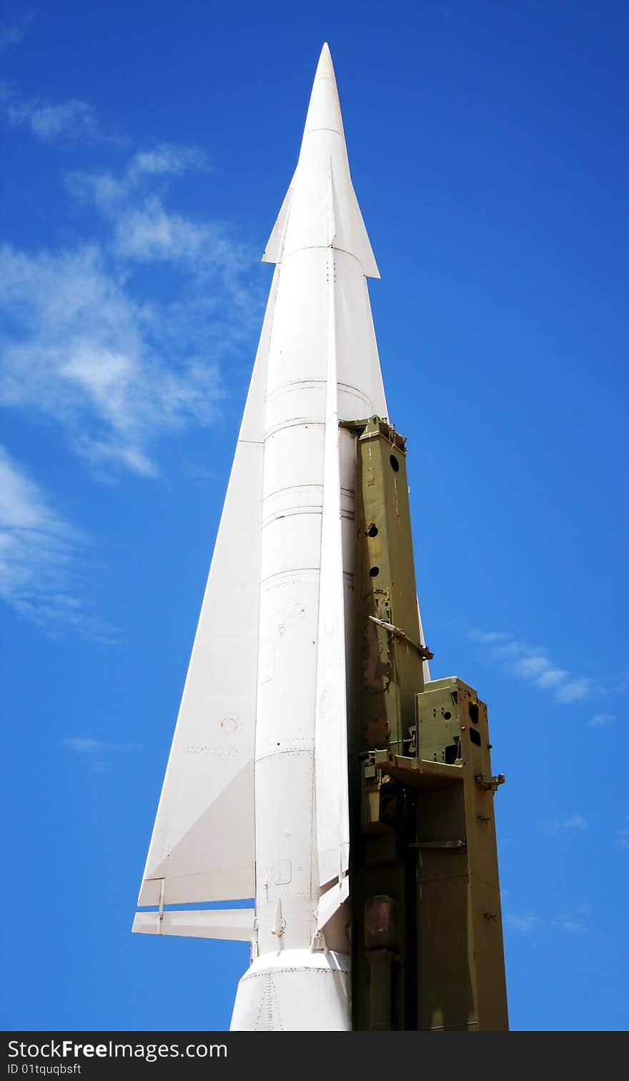 A Hercules Air Defense Missile on its Launcher