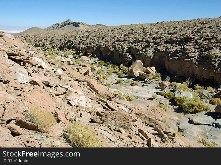 View of the Atacama Desert, Chile. View of the Atacama Desert, Chile.