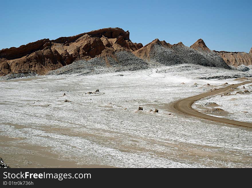 View Of Atacama Desert - Chile