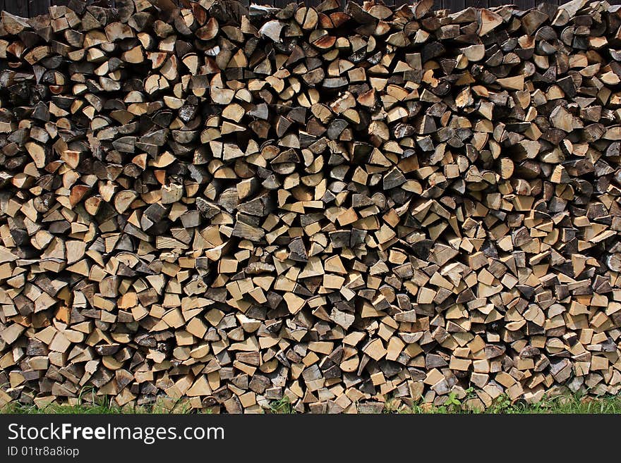 Stack of wood