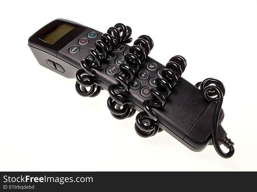 A Car Mobile Phone Handset.