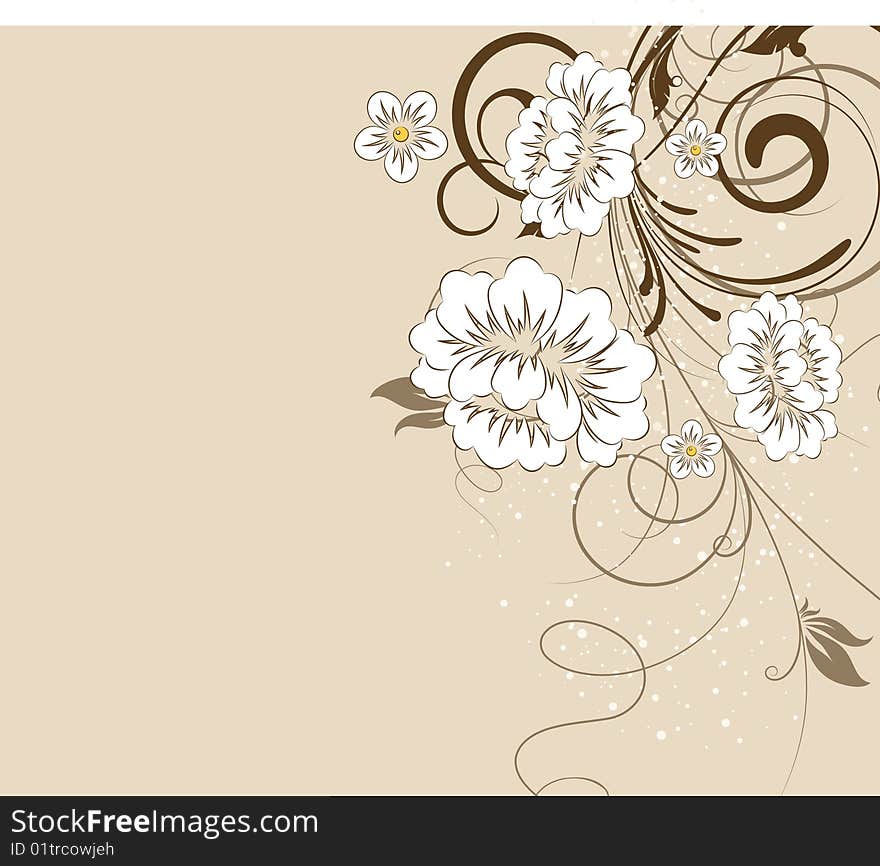 Floral Abstract Background