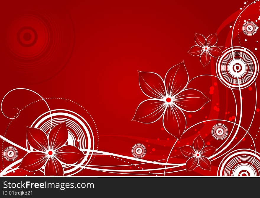 Floral Abstract Background