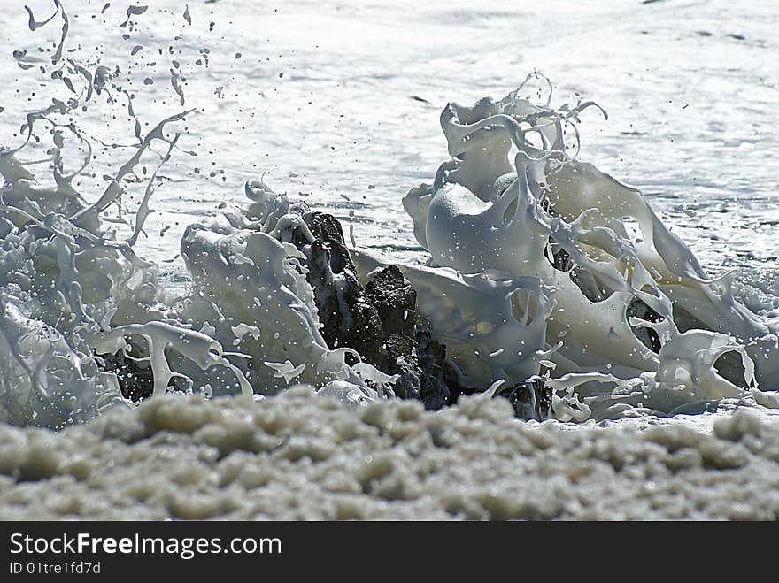 Foamy Ocean