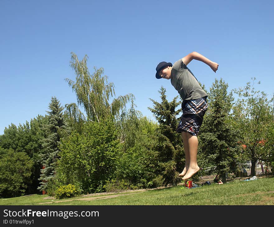 Jumping Boy.