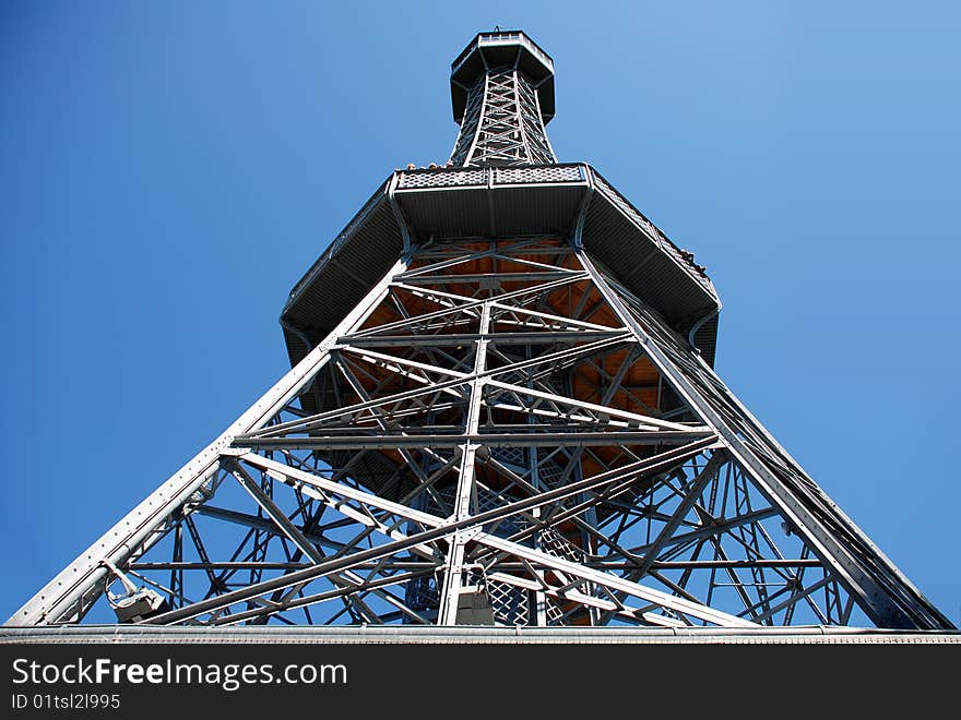 The Petrin Tower.