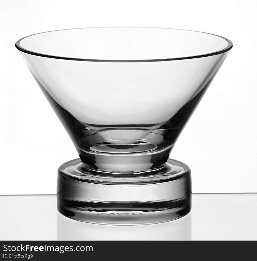 Club liqueur glass isolated clean