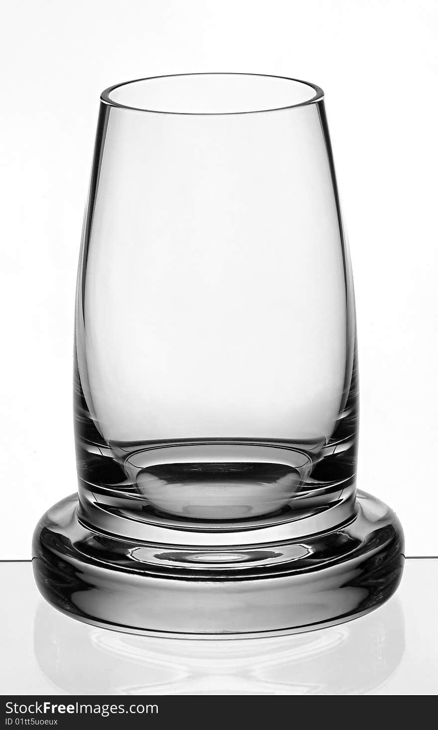 Bar cognac glass isolated clean. Bar cognac glass isolated clean