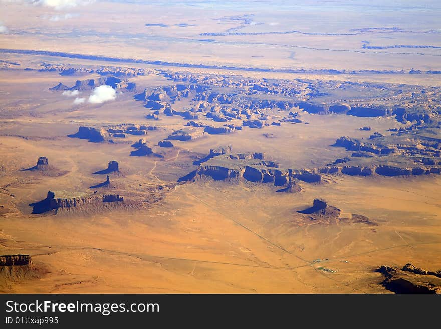 Monument valley rocks