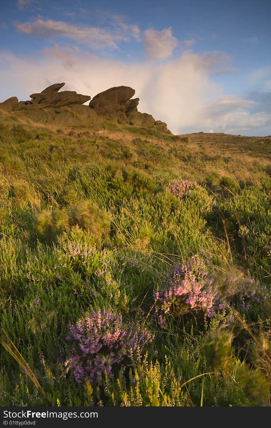 Beautiful English Landscape - Peak district, England, UK