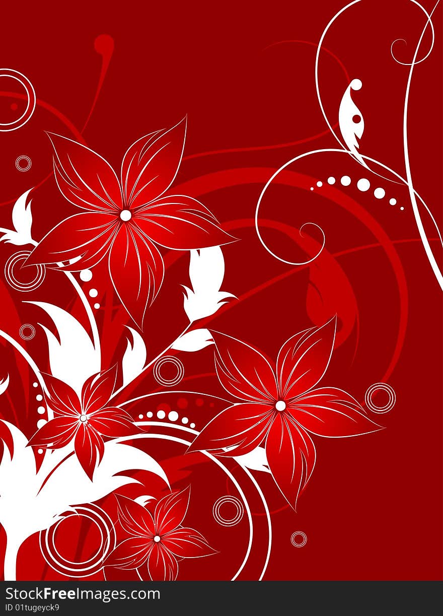 Floral Abstract Background