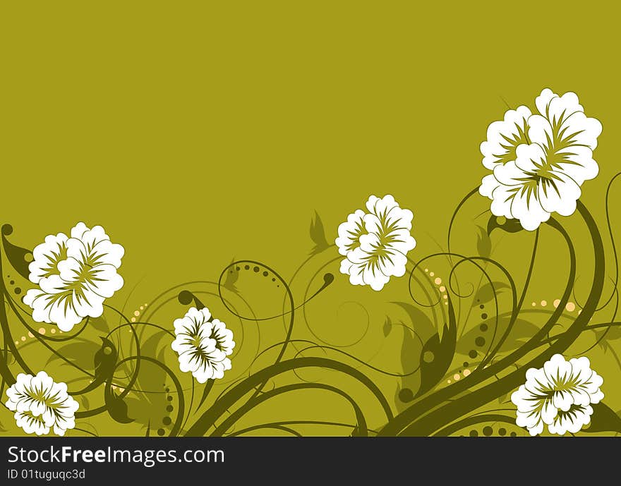 Floral Abstract Background