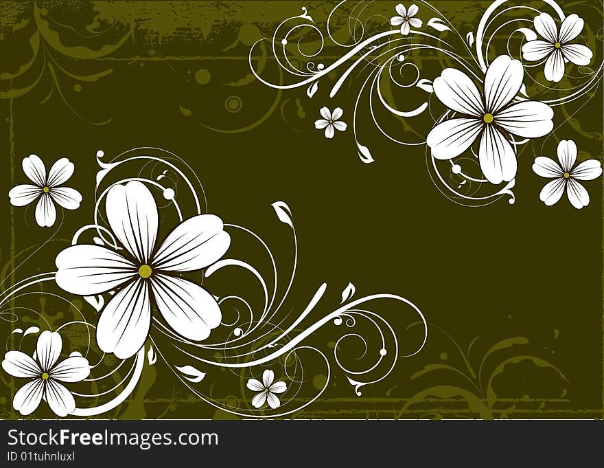 Floral Abstract Background