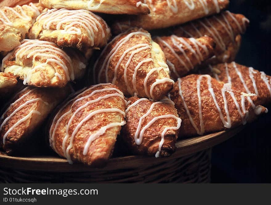 Sweet croissants