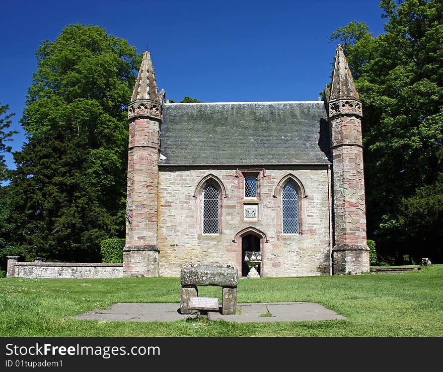 Scotland Scone Palace Chapel