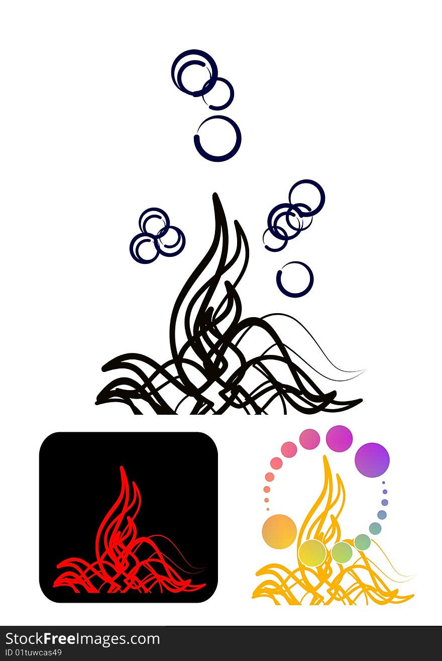 symbol  of 
Fire illustration icon