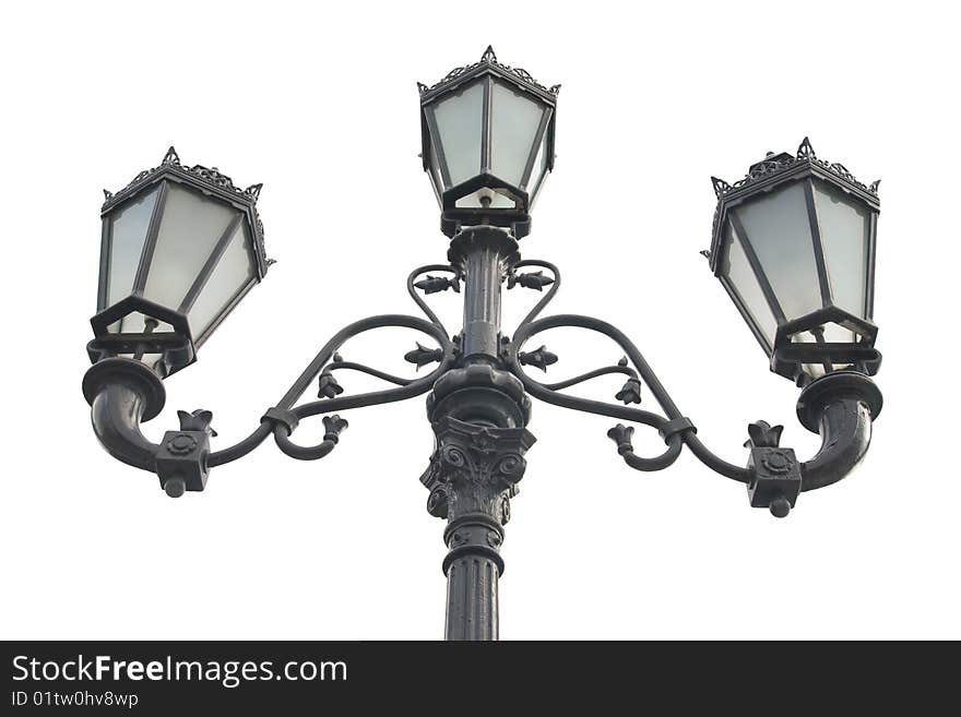 Old lamppost