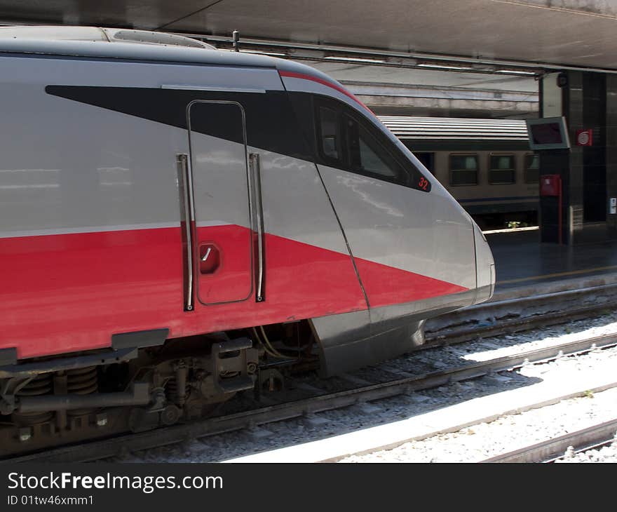 Railway station in la spezia