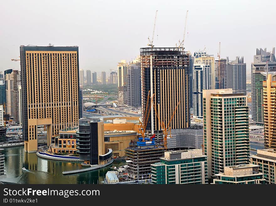 Highrise Buildings In The Marina