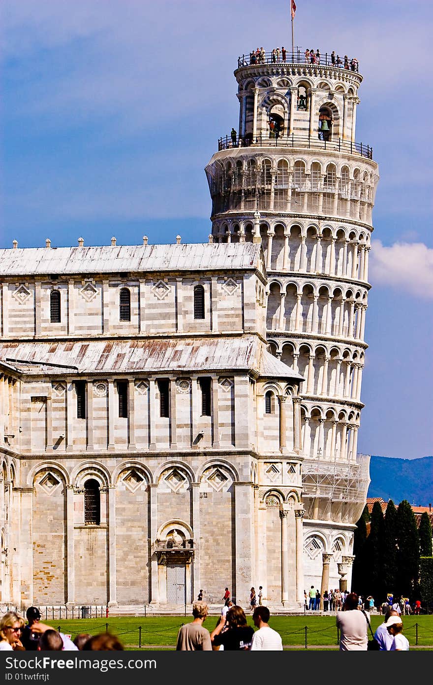 Leaning tower of Pisa Italy