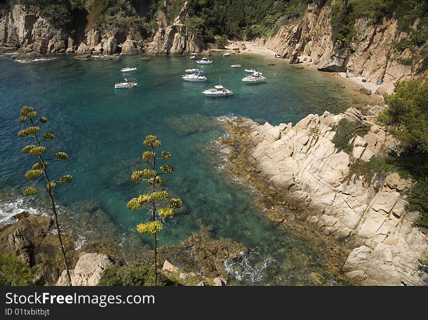 Sailing on the Mediterranean