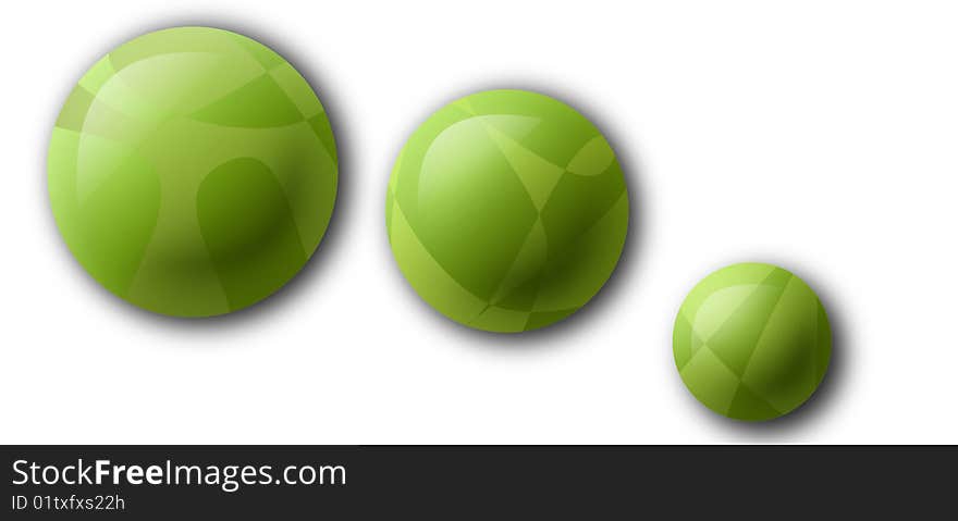 Green Balls / Mouvement / pong throw fall / green world concept. Green Balls / Mouvement / pong throw fall / green world concept