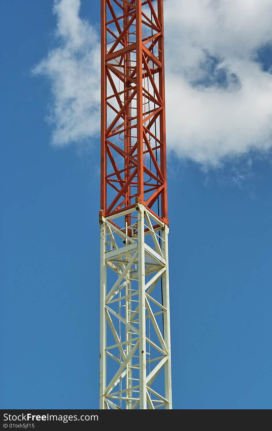 Tower Crane at Construction Site. Tower Crane at Construction Site